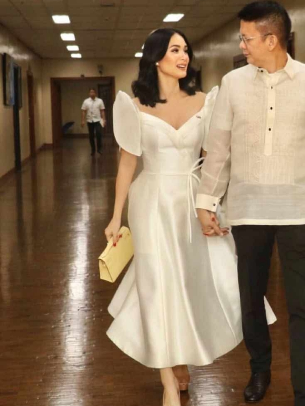 Custom Civil Wedding Gown/ Filipiniana Style